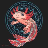 Aztec Axolotl Tumbler thumb 3