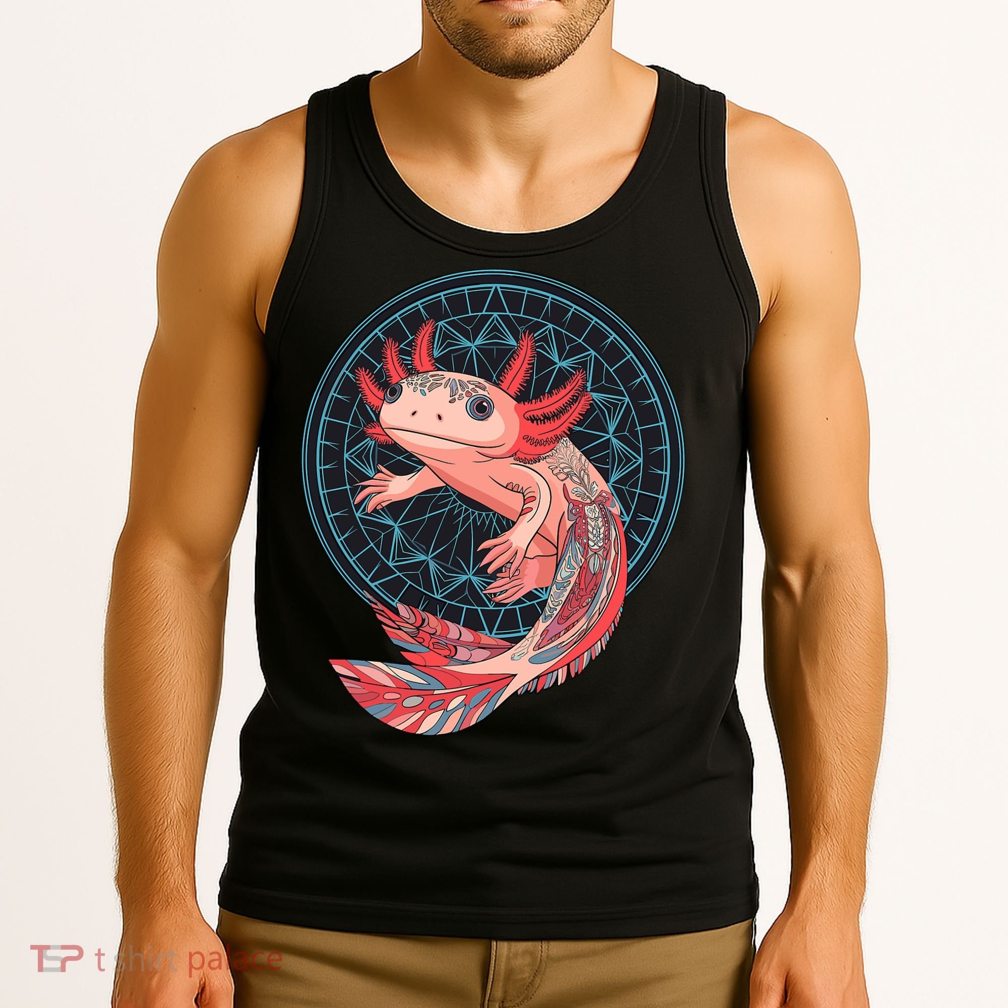 Aztec Axolotl Tank Top