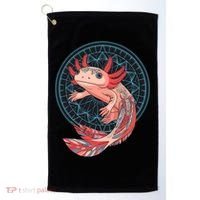 Aztec Axolotl Golf Towel thumb 0