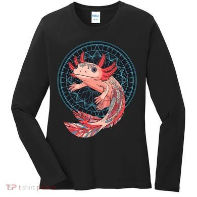 Aztec Axolotl Women's Long Sleeve Shirt
