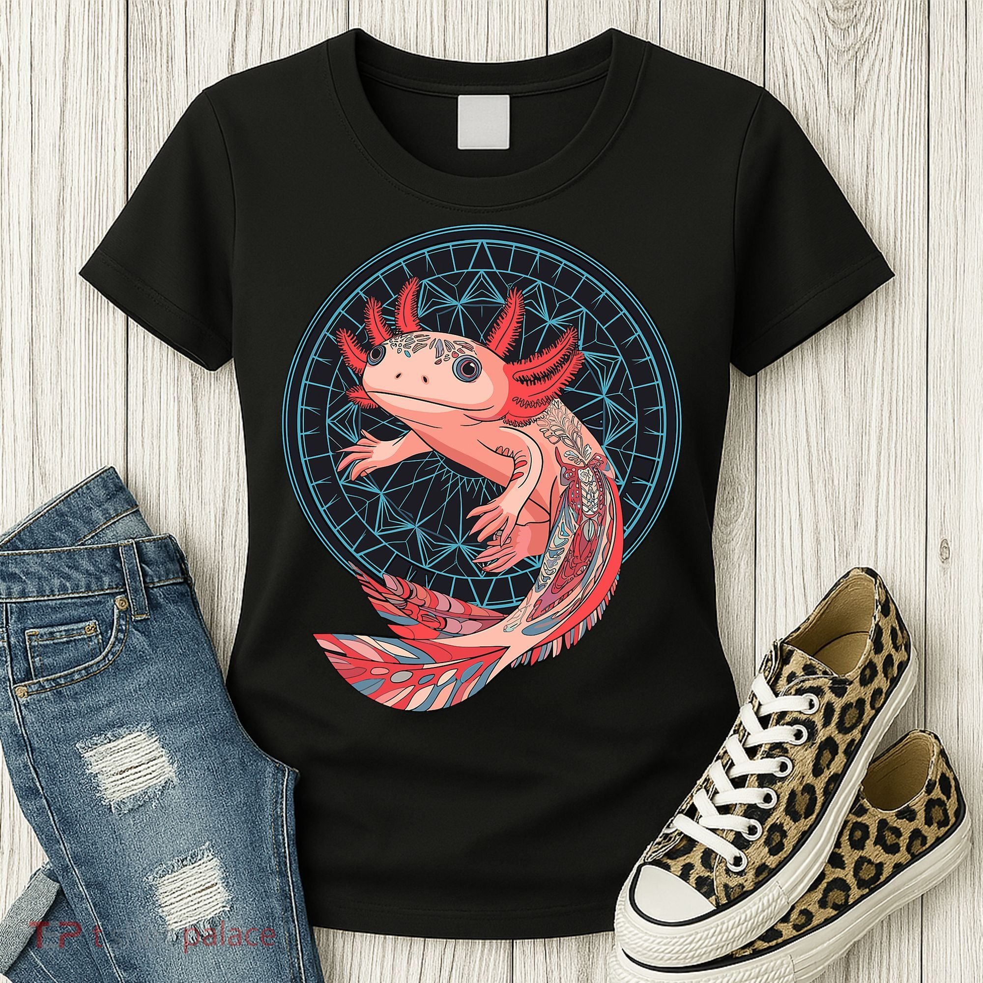 Aztec Axolotl Women's T-Shirt