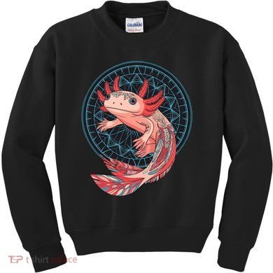 Aztec Axolotl Kids Sweatshirt