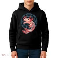 Aztec Axolotl Kids Hoodie thumb 4