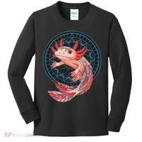 Aztec Axolotl Kids Long Sleeve Shirt thumb 0