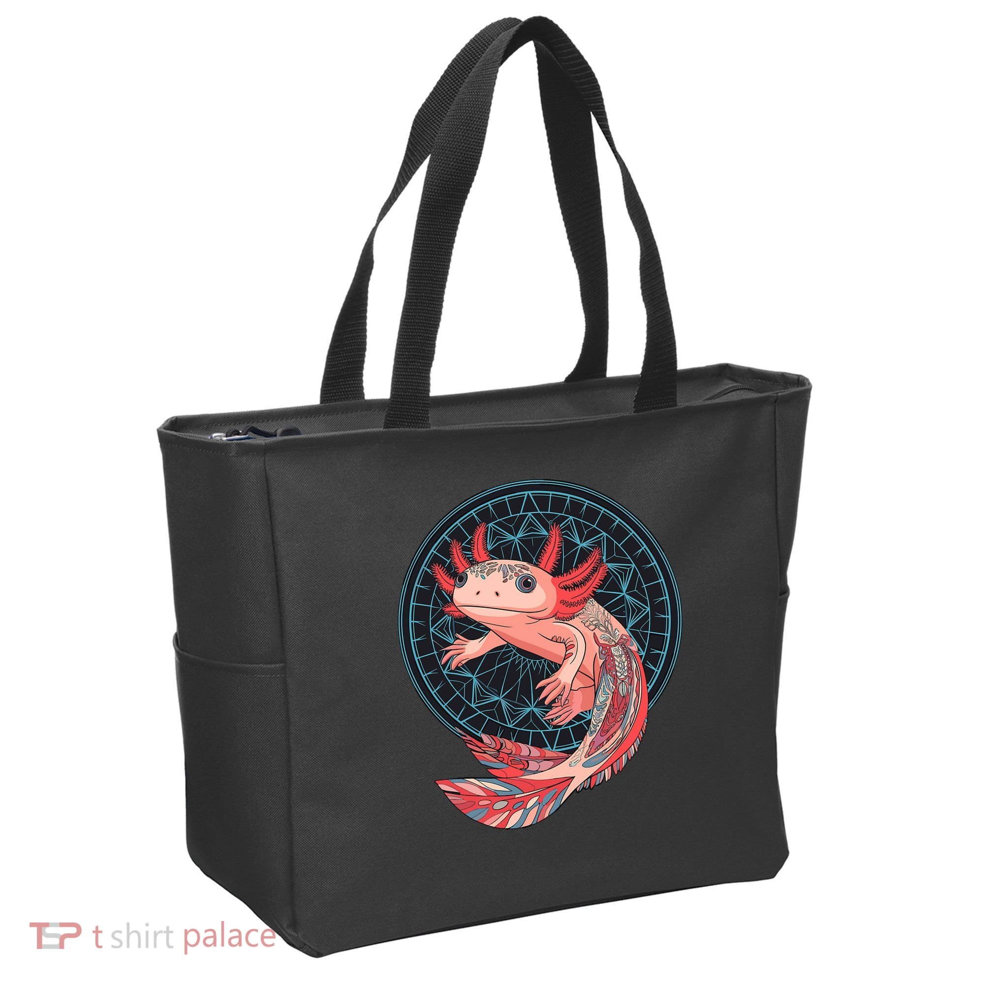 Aztec Axolotl Tote Bag