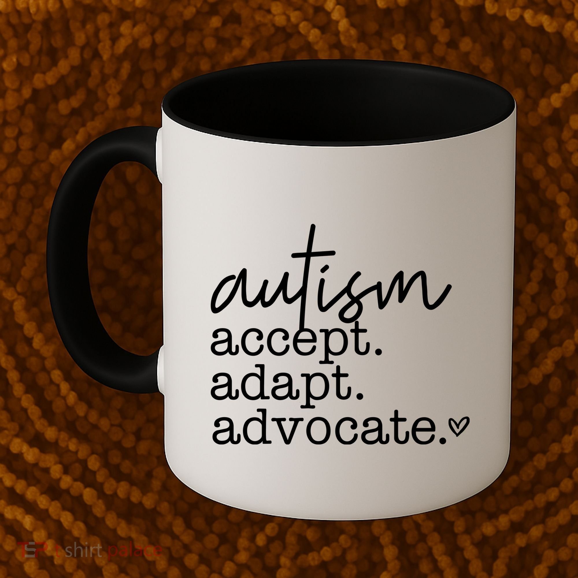 Autism Accept Adapt Advocate Coffee Mug