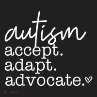 Autism Accept Adapt Advocate Golf Towel thumb 3