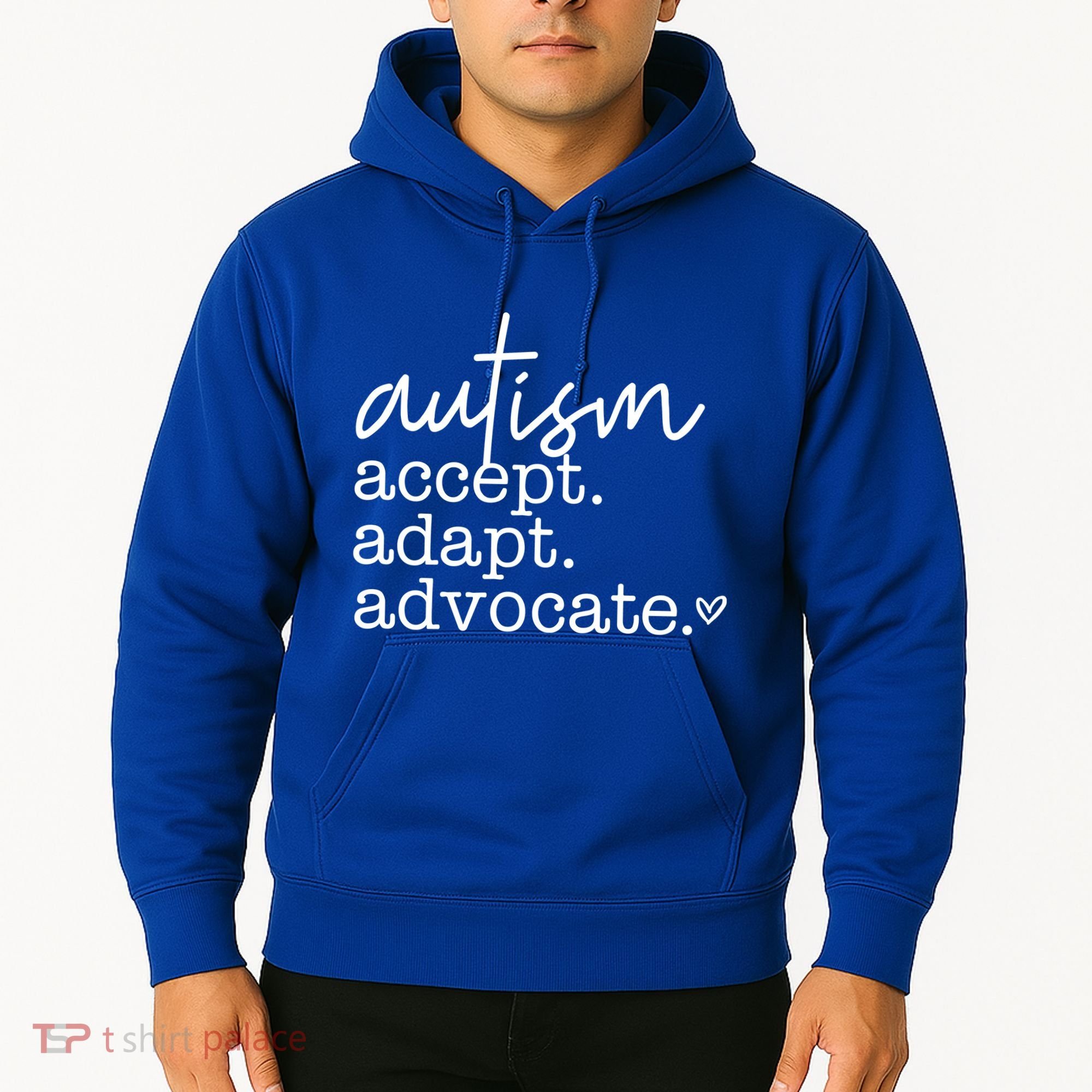Autism Accept Adapt Advocate Hoodie