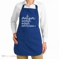 Autism Accept Adapt Advocate Apron thumb 2