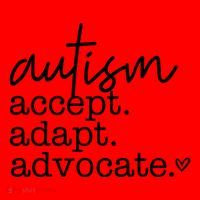 Autism Accept Adapt Advocate Santa Hat thumb 1