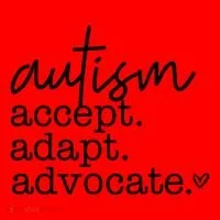 Autism Accept Adapt Advocate Santa Hat thumb 1
