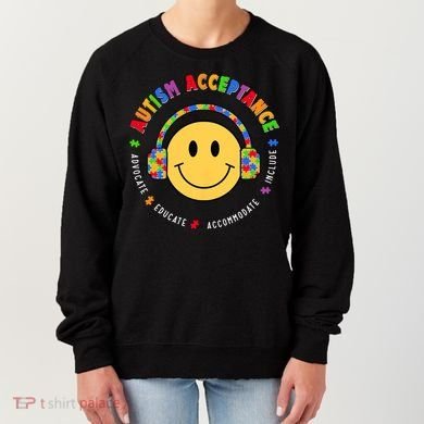 Autism Awareness Acceptance Special Education Teacher Women's Sweatshirt