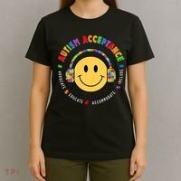 Autism Awareness Acceptance Special Education Teacher T-Shirt thumb 4