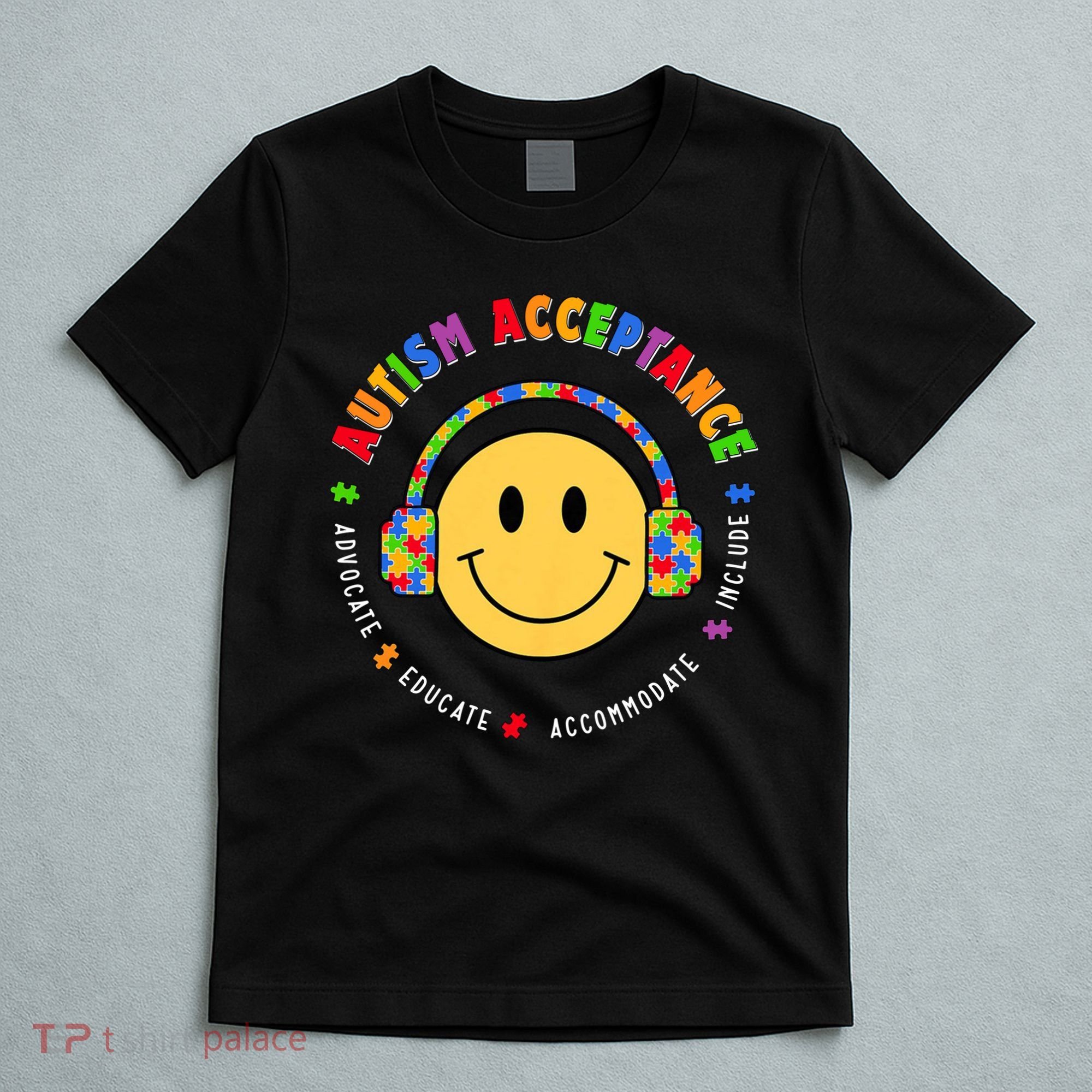 Autism Awareness Acceptance Special Education Teacher T-Shirt