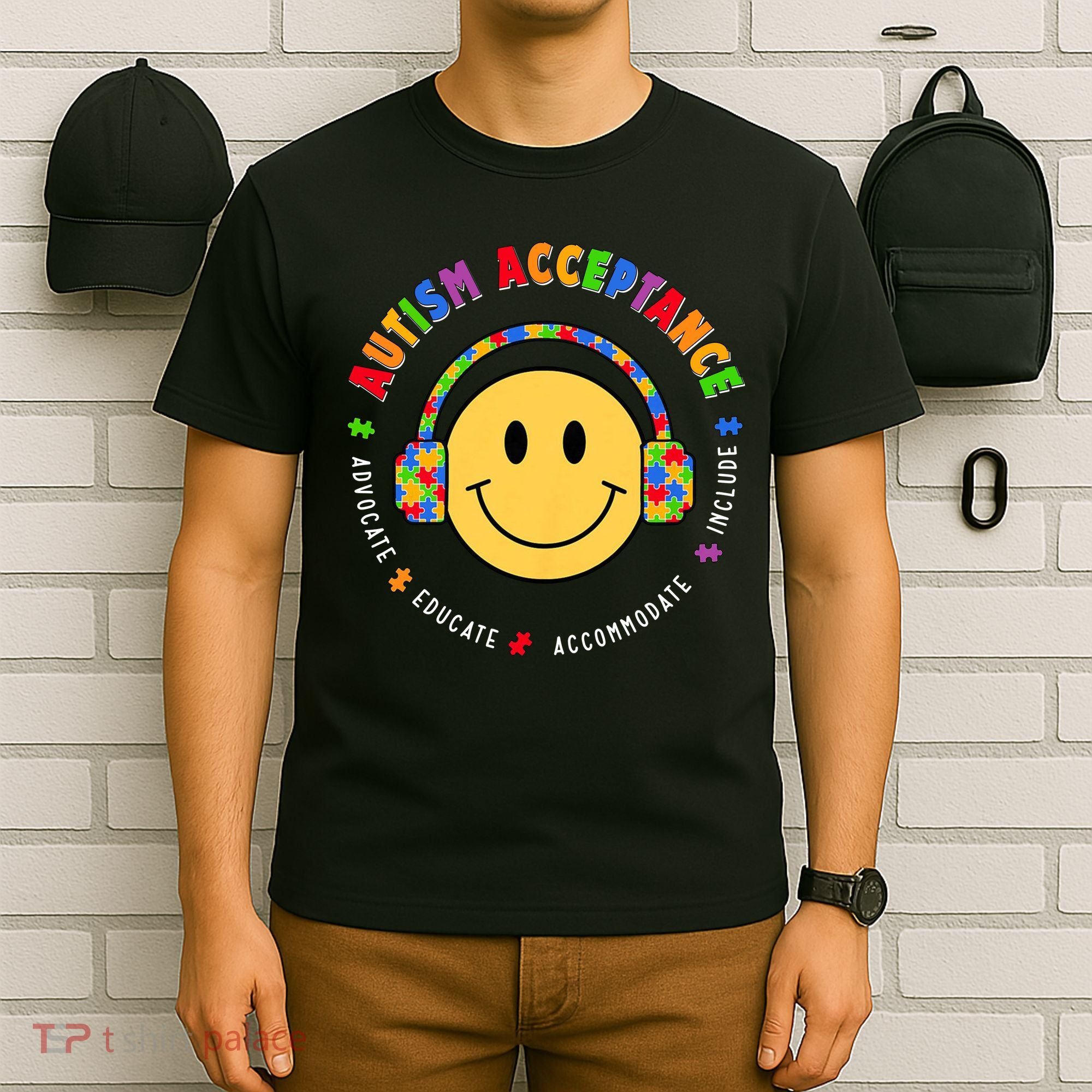 Autism Awareness Acceptance Special Education Teacher T-Shirt