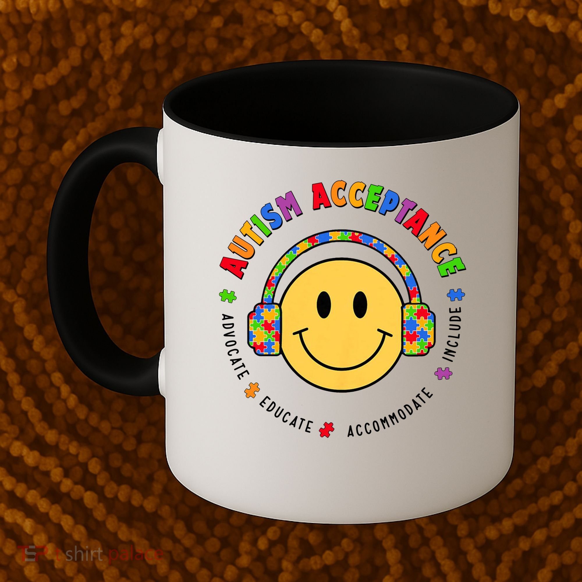 Autism Awareness Acceptance Special Education Teacher Coffee Mug