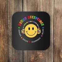 Autism Awareness Acceptance Special Education Teacher Coaster thumb 0