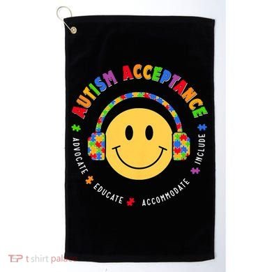 Autism Awareness Acceptance Special Education Teacher Golf Towel
