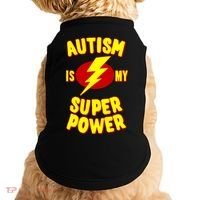Autism Awareness Autism Is My Super Power Doggie Tank thumb 0