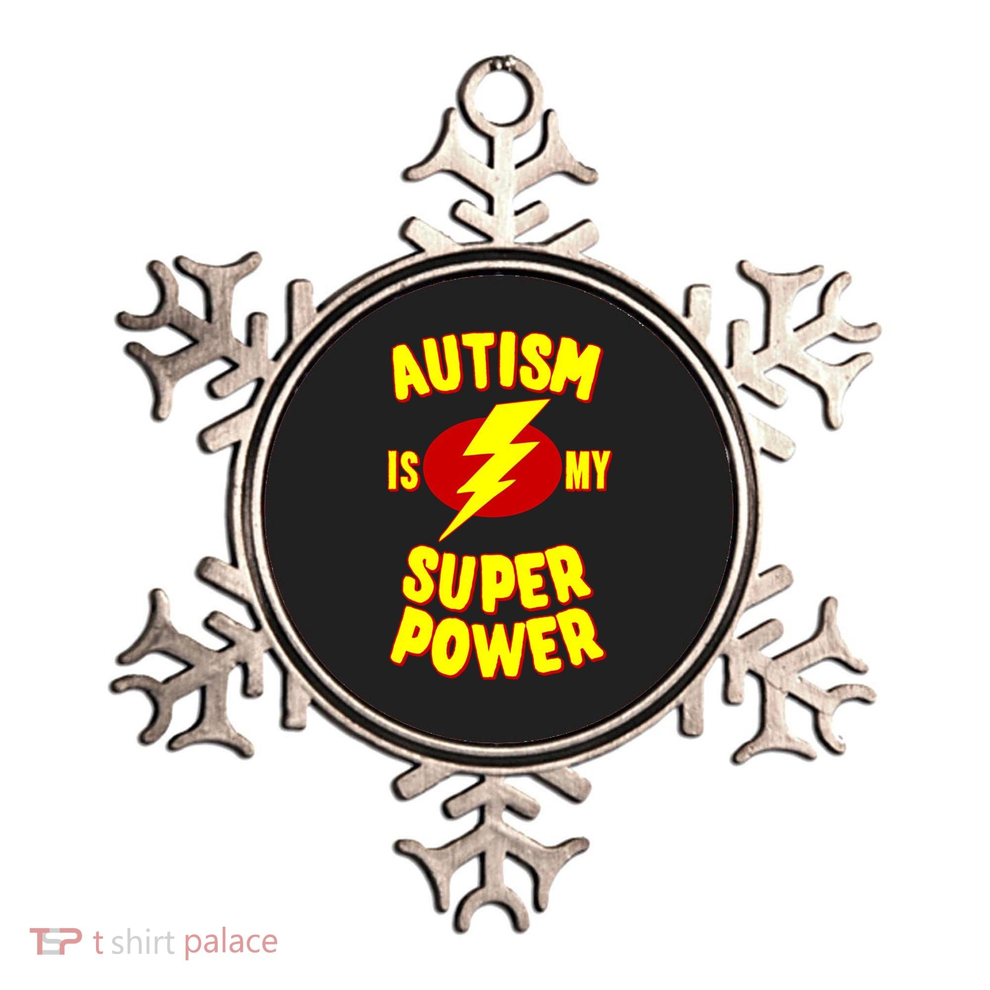 Autism Awareness Autism Is My Super Power Ornament