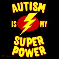 Autism Awareness Autism Is My Super Power Ornament thumb 1