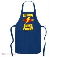 Autism Awareness Autism Is My Super Power Apron thumb 0