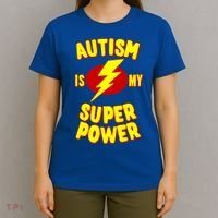Autism Awareness Autism Is My Super Power T-Shirt thumb 4