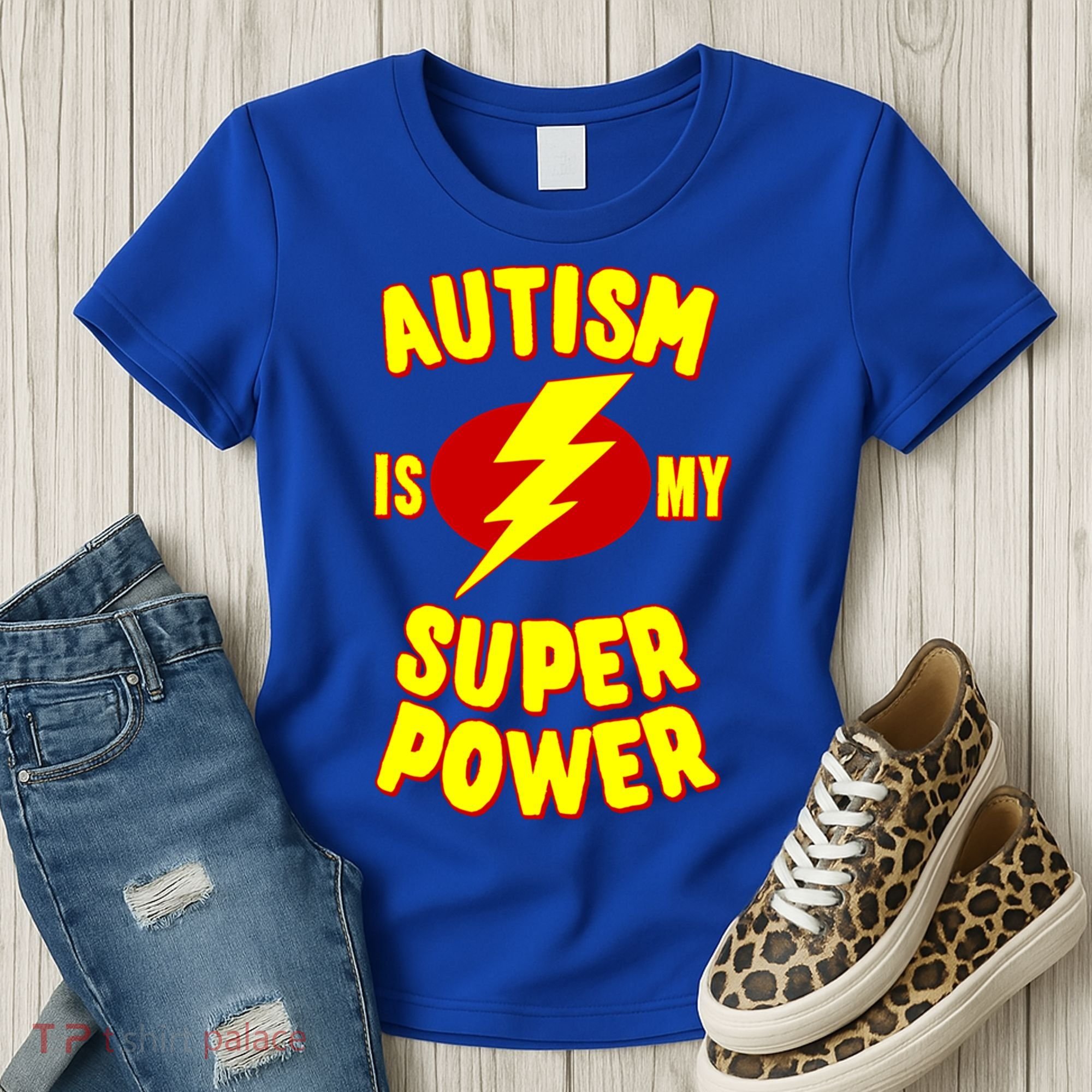 Autism Awareness Autism Is My Super Power Women's T-Shirt