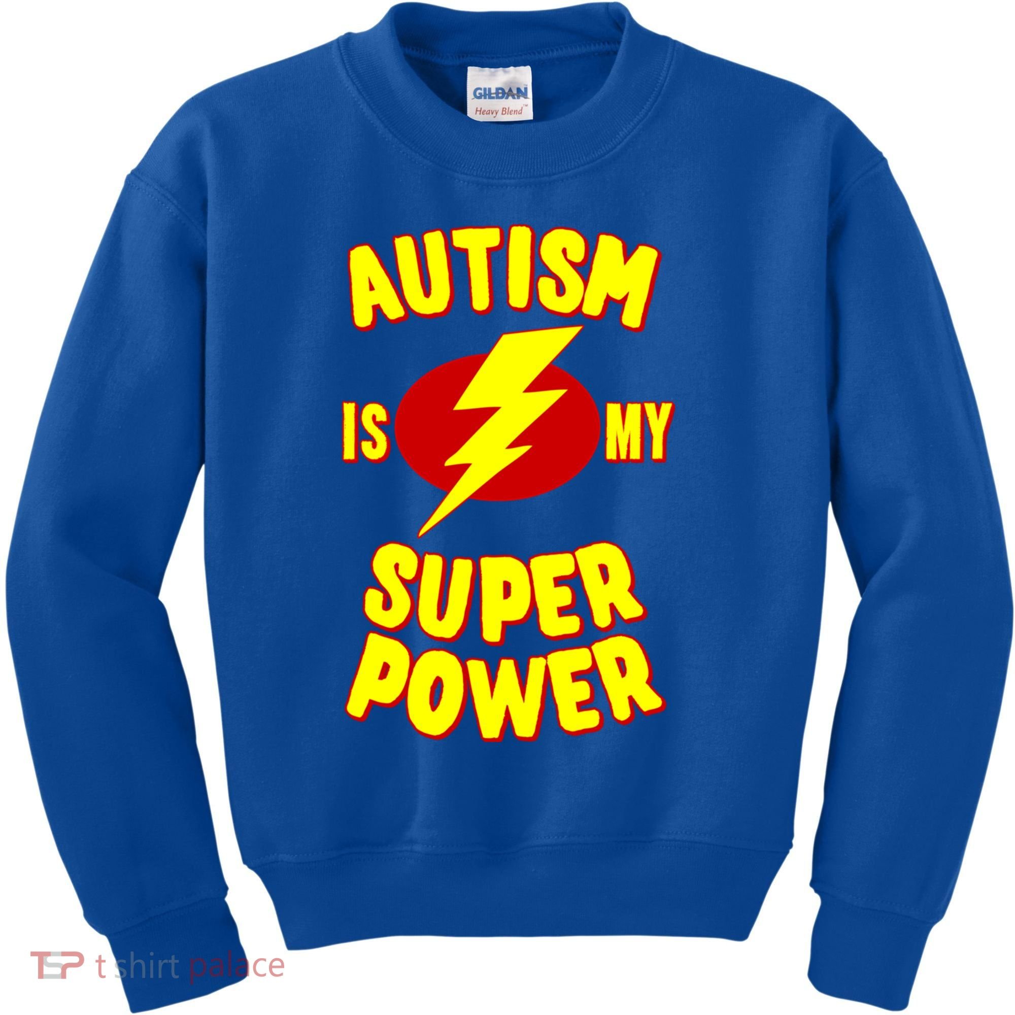 Autism Awareness Autism Is My Super Power Kids Sweatshirt