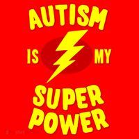 Autism Awareness Autism Is My Super Power Santa Hat thumb 1