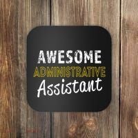 Administrative Assistant Appreciation Gift Admin Day Coaster thumb 0
