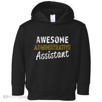 Administrative Assistant Appreciation Gift Admin Day Toddler Hoodie thumb 0
