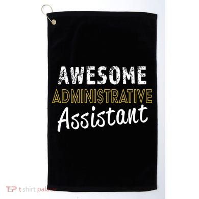Administrative Assistant Appreciation Gift Admin Day Golf Towel