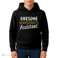 Administrative Assistant Appreciation Gift Admin Day Kids Hoodie thumb 4