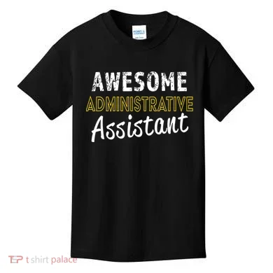 Administrative Assistant Appreciation Gift Admin Day Kids T-Shirt