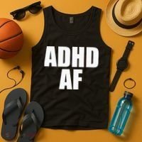 Adhd Af Tank Top thumb 4