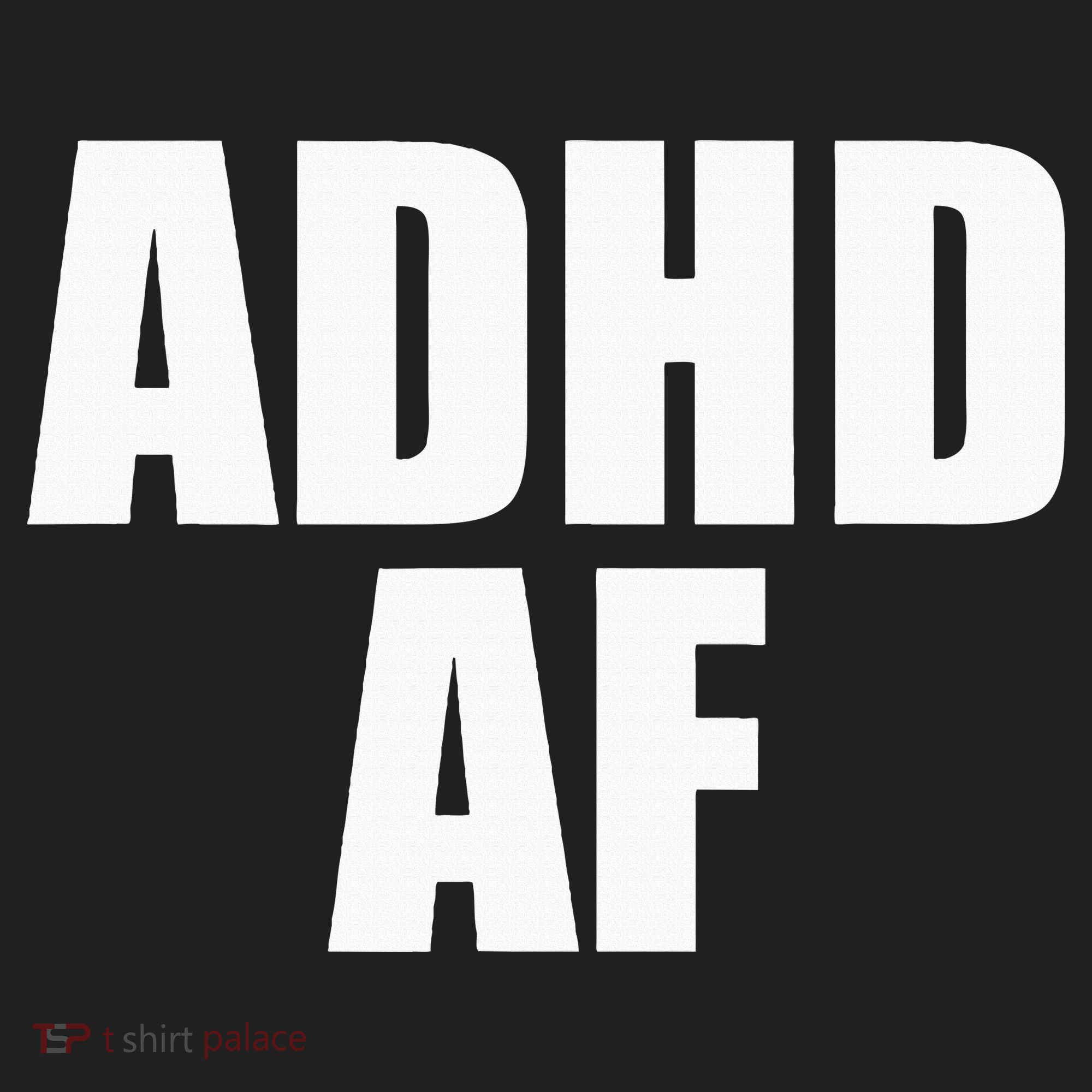 Adhd Af Golf Towel