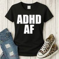 Adhd Af Women's T-Shirt thumb 3