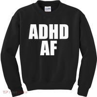 Adhd Af Kids Sweatshirt thumb 0