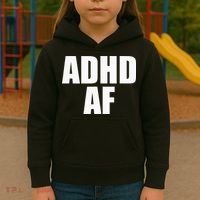 Adhd Af Kids Hoodie thumb 3
