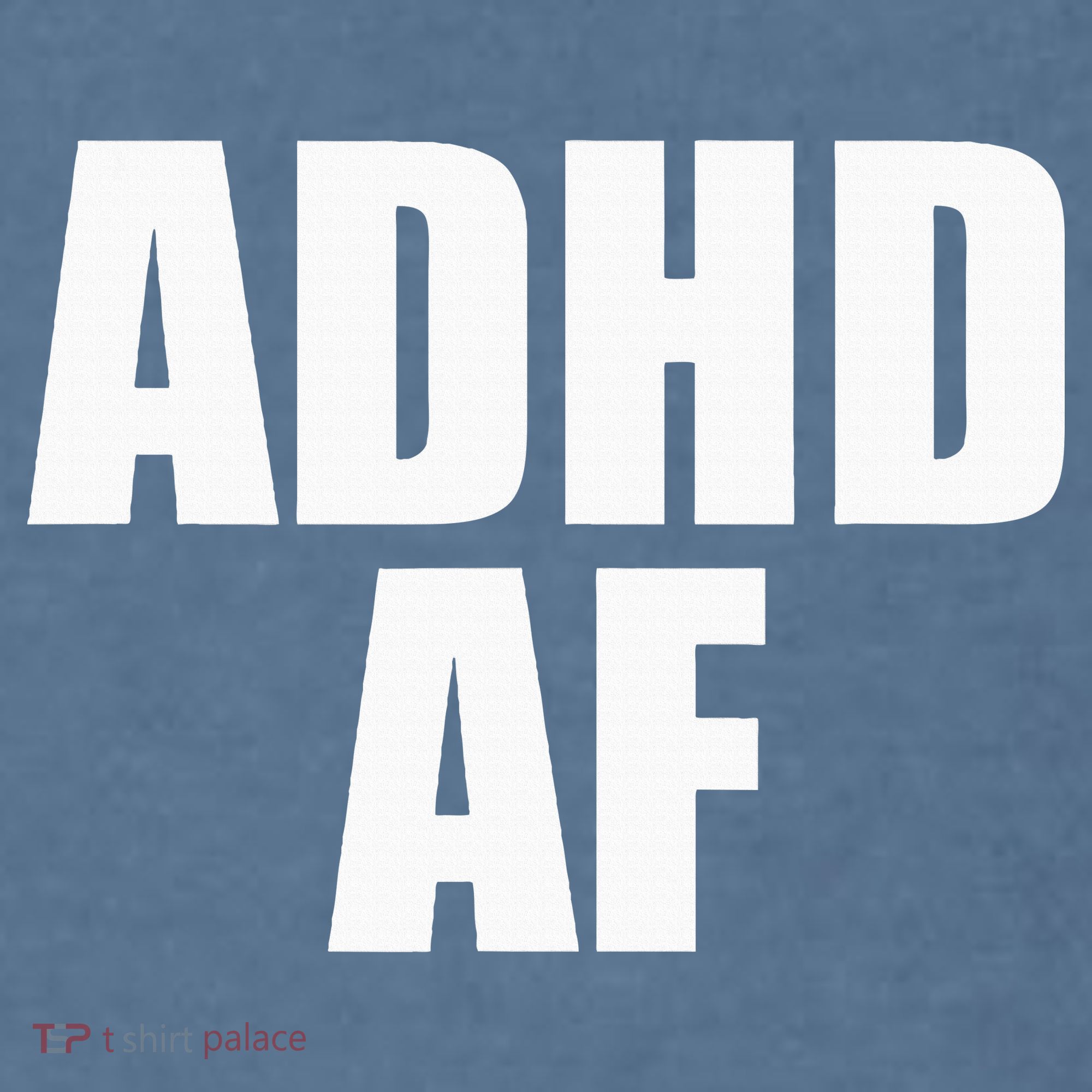 Adhd Af Comfort Colors Garment-Dyed Hooded Sweatshirt