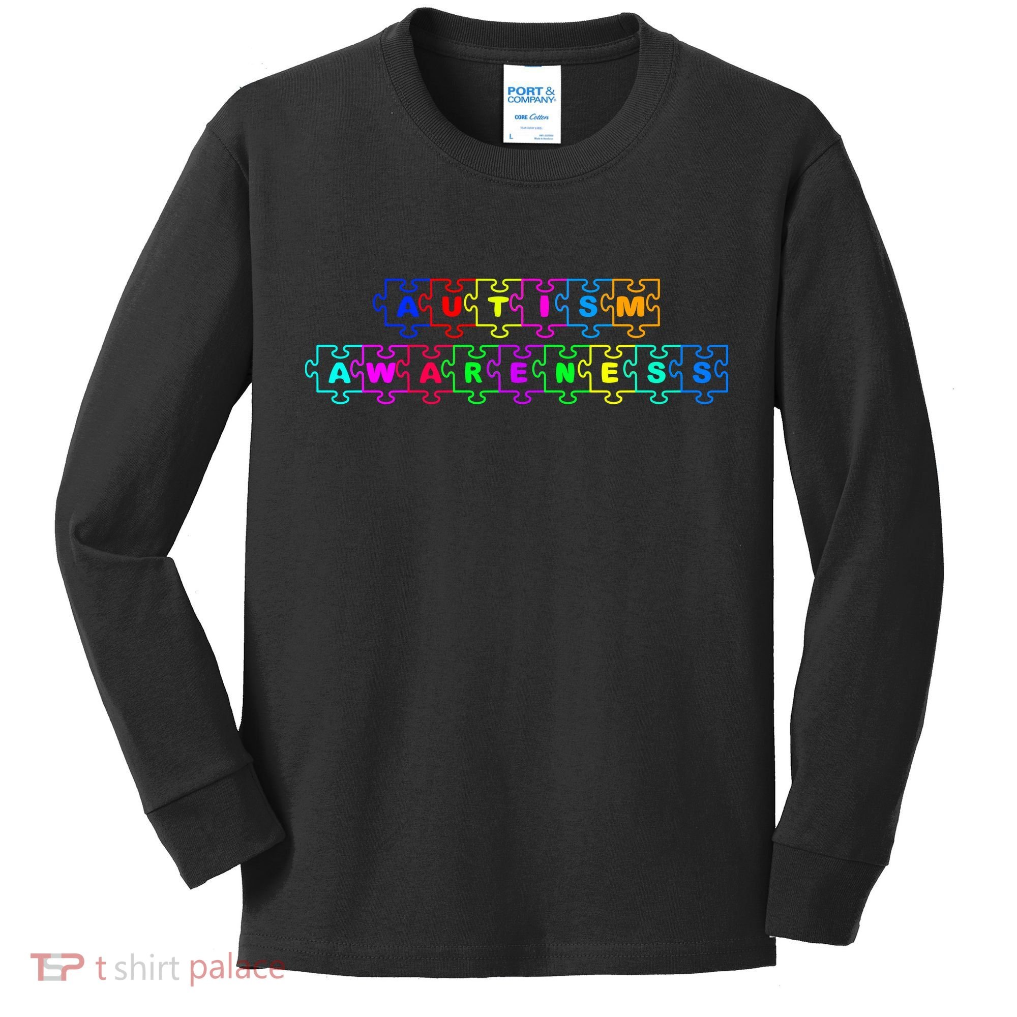 Autism Awareness Kids Long Sleeve Shirt