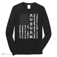 Auburn Alabama American Flag Long Sleeve Shirt thumb 0