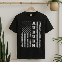 Auburn Alabama American Flag T-Shirt thumb 2