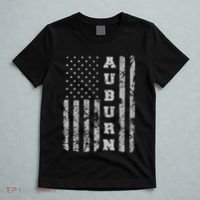 Auburn Alabama American Flag T-Shirt thumb 5