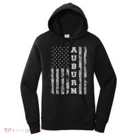 Auburn Alabama American Flag Women's Hoodie thumb 0