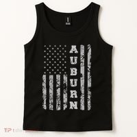 Auburn Alabama American Flag Tank Top thumb 2