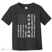 Auburn Alabama American Flag Toddler T-Shirt thumb 0