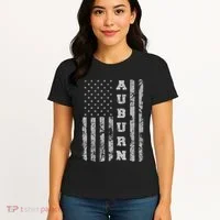 Auburn Alabama American Flag Women's T-Shirt thumb 4