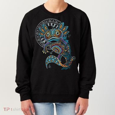 Axolotl Art Aztec Mexico Mexican Women's Sweatshirt